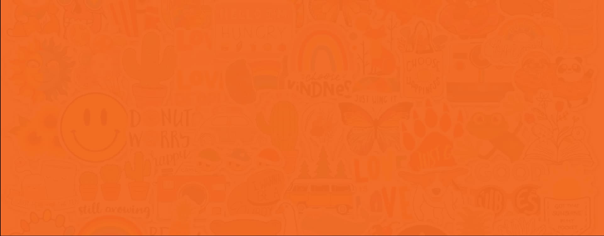 Orange background