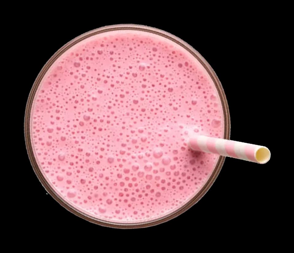 Strawberry milkshake
